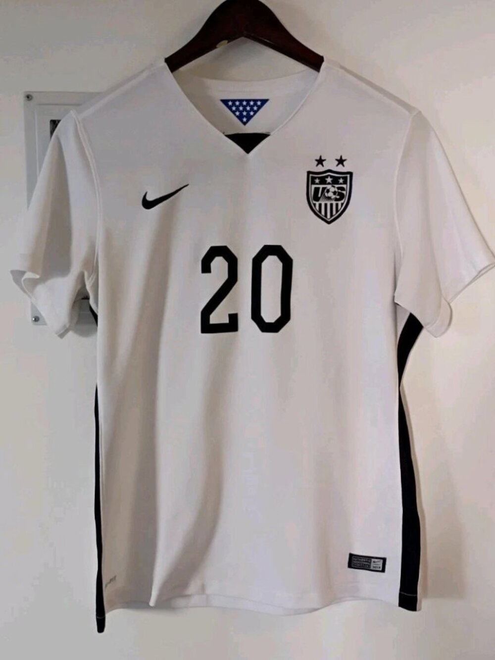 Nike USA Official 2015 World Cup Abby Wambach jersey Size Large Official Merch